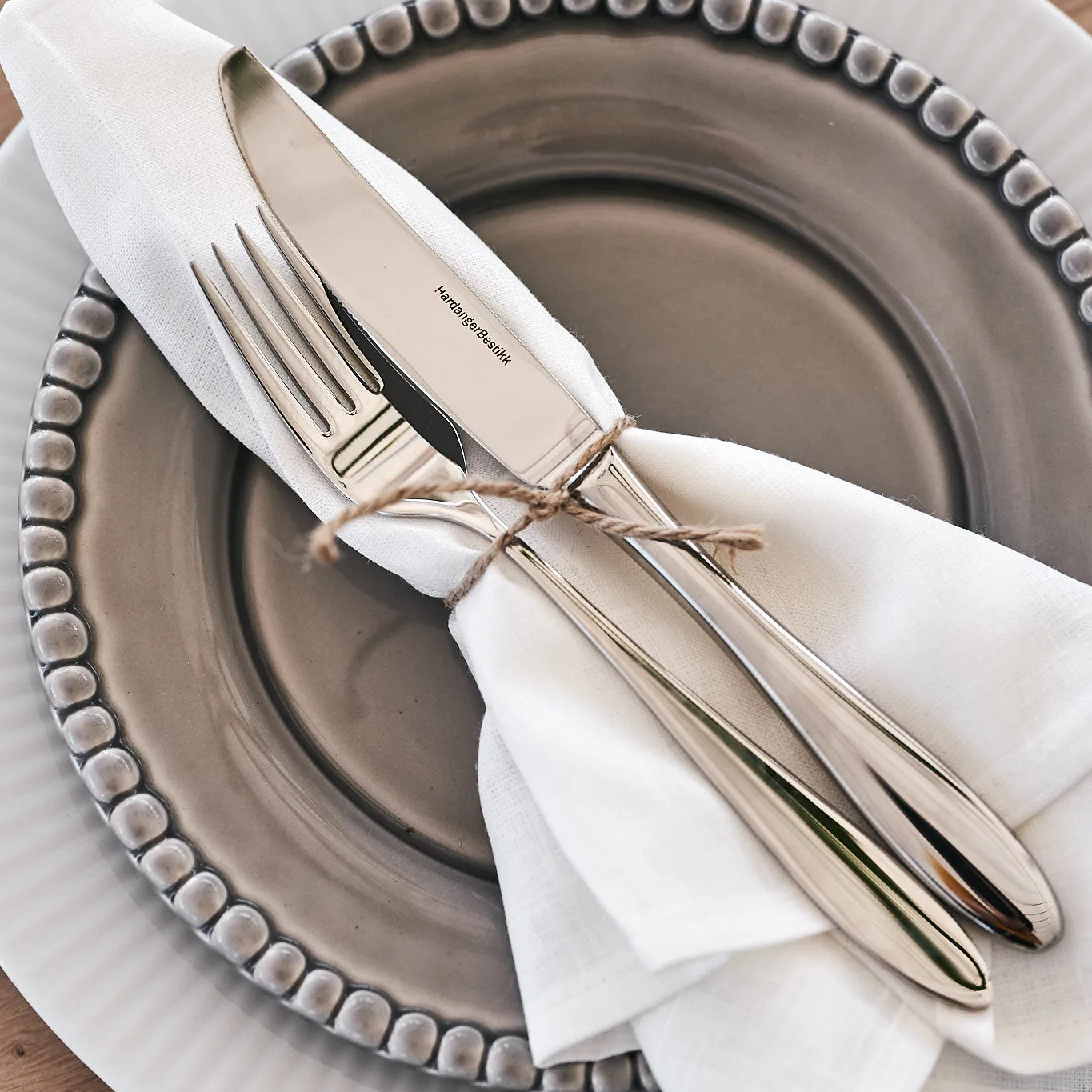 Couverts de table Fjord, 24 pièces Hardanger Bestikk