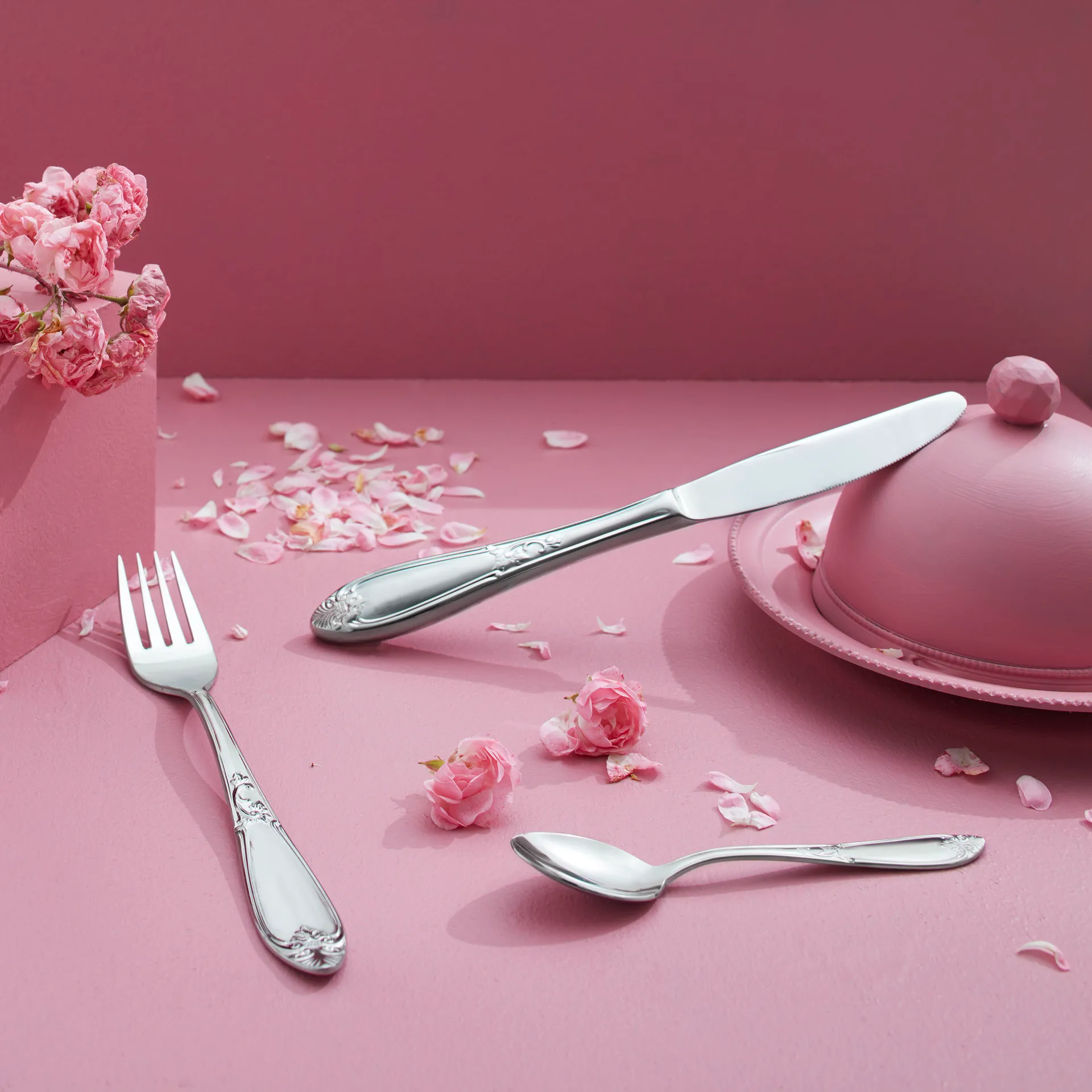 Couverts Nina 24 Pièces, Acier inoxydable Hardanger Bestikk