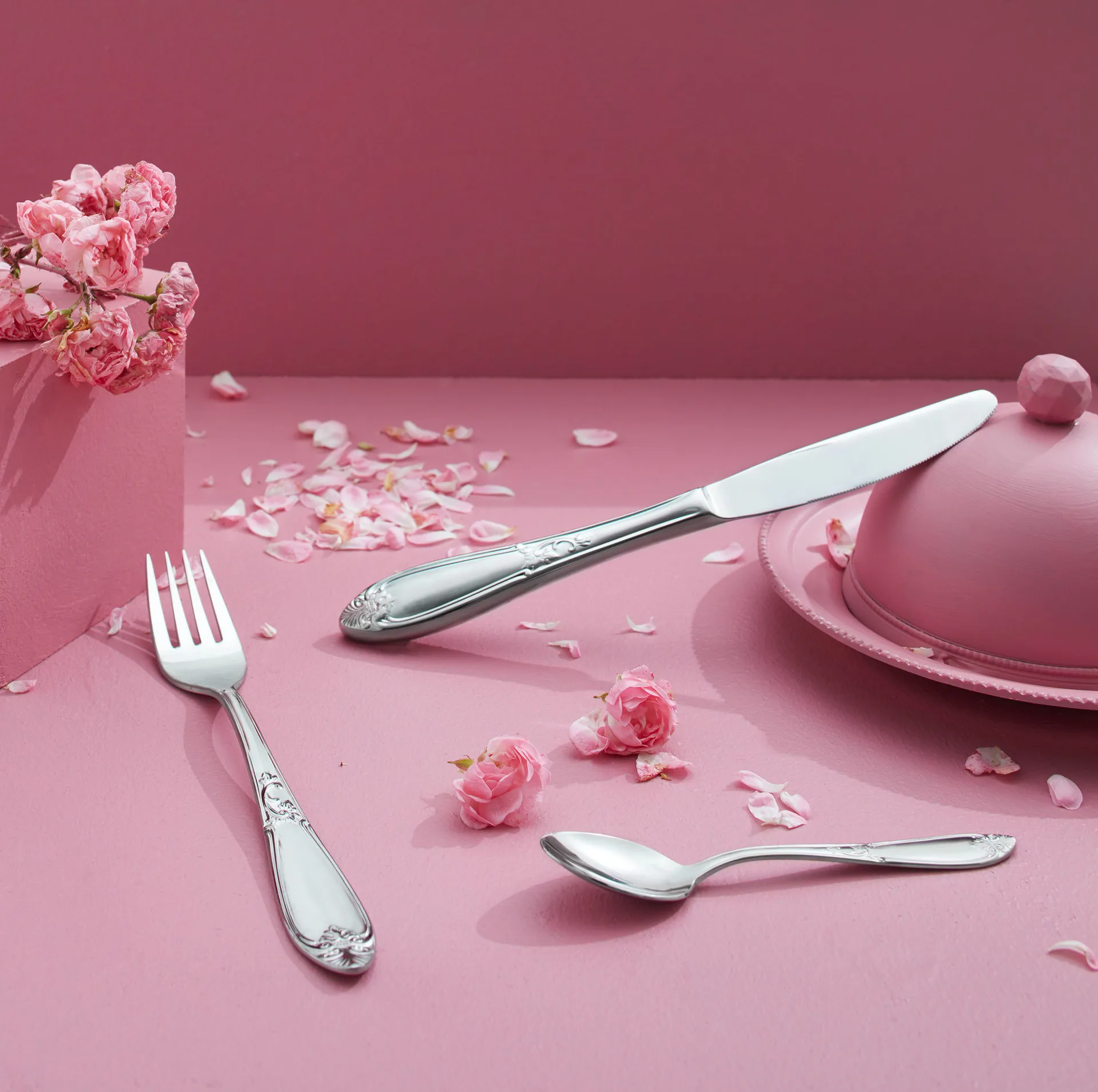 Couverts Nina lot de 4, couteau Hardanger Bestikk