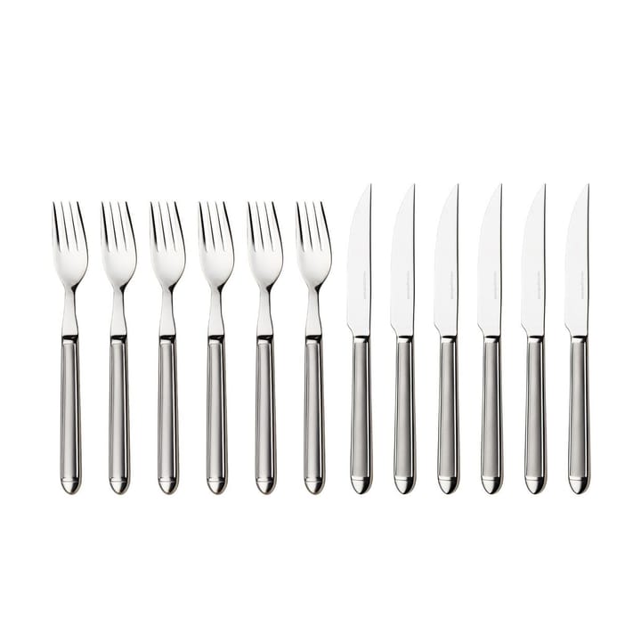 Couverts Nora 12 pièces, Acier inoxydable Hardanger Bestikk
