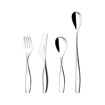 Couverts pour enfants Julie 4 pièces - Acier inoxydable - Hardanger Bestikk