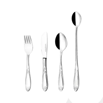 Couverts pour enfants Nina 4 pièces - Acier inoxydable - Hardanger Bestikk