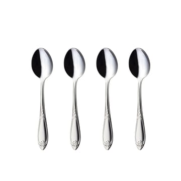 Cuillère à dessert Nina lot de 4 - acier inoxydable - Hardanger Bestikk