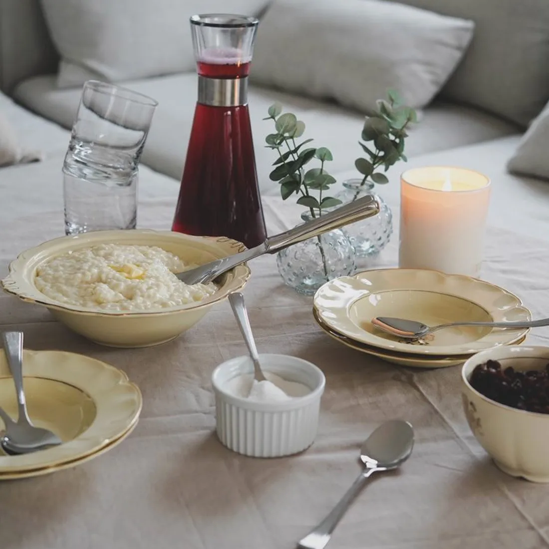 Ensemble de couverts à porridge Ramona 6 pièces, Acier inoxydable Hardanger Bestikk