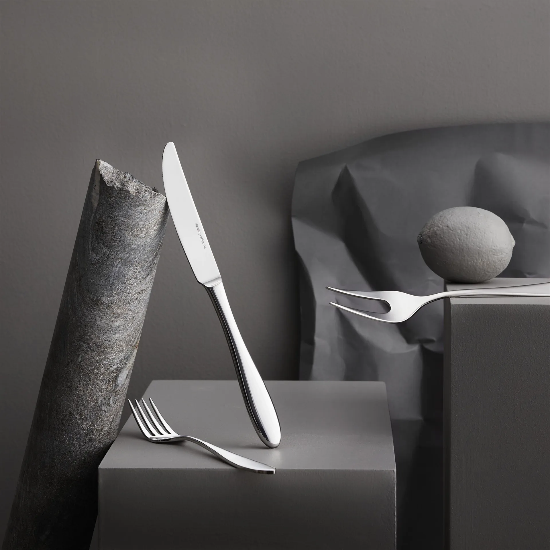 Fourchette de table Fjord, Acier inoxydable Hardanger Bestikk