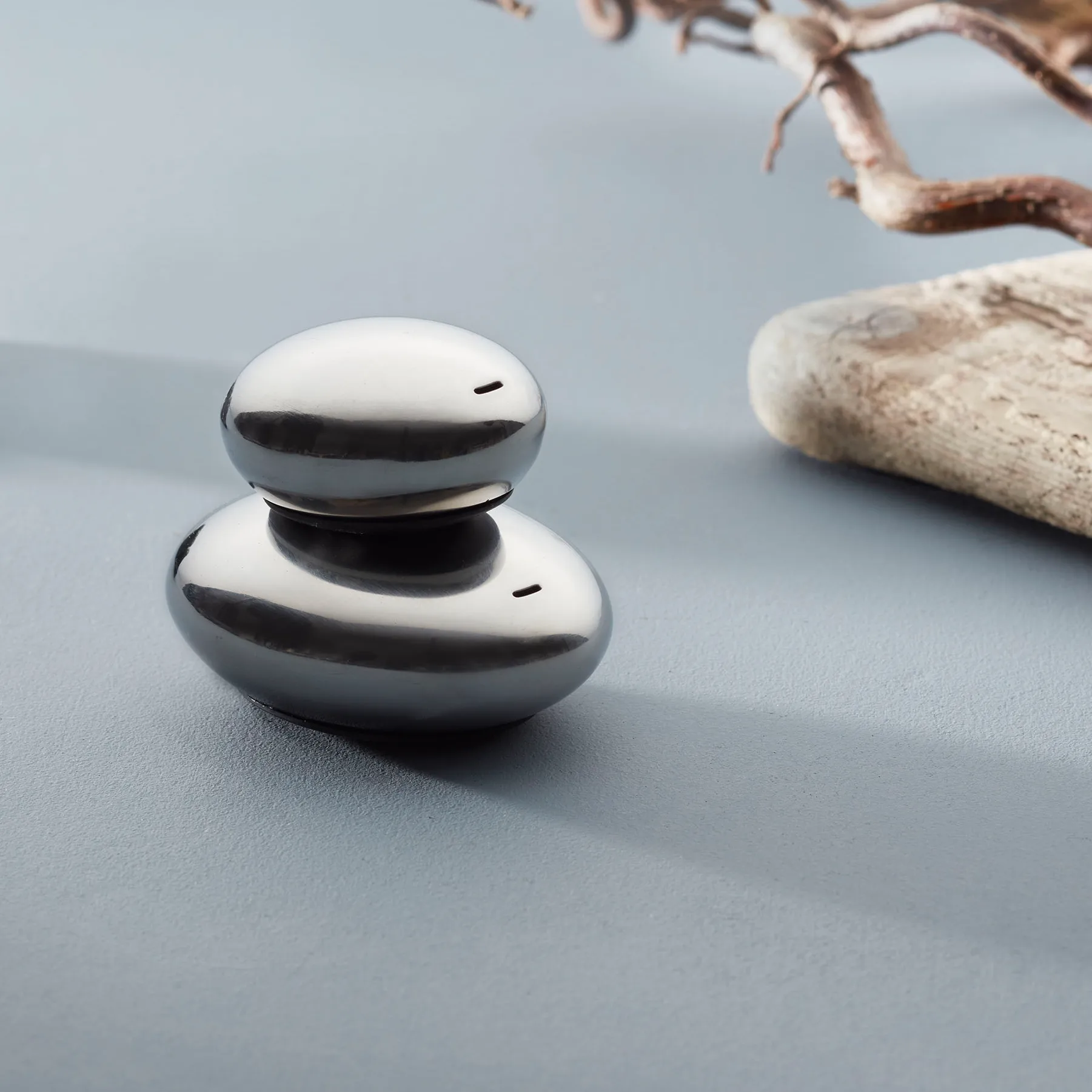 Salière et poivrier Hardanger, acier inoxydable Hardanger Bestikk