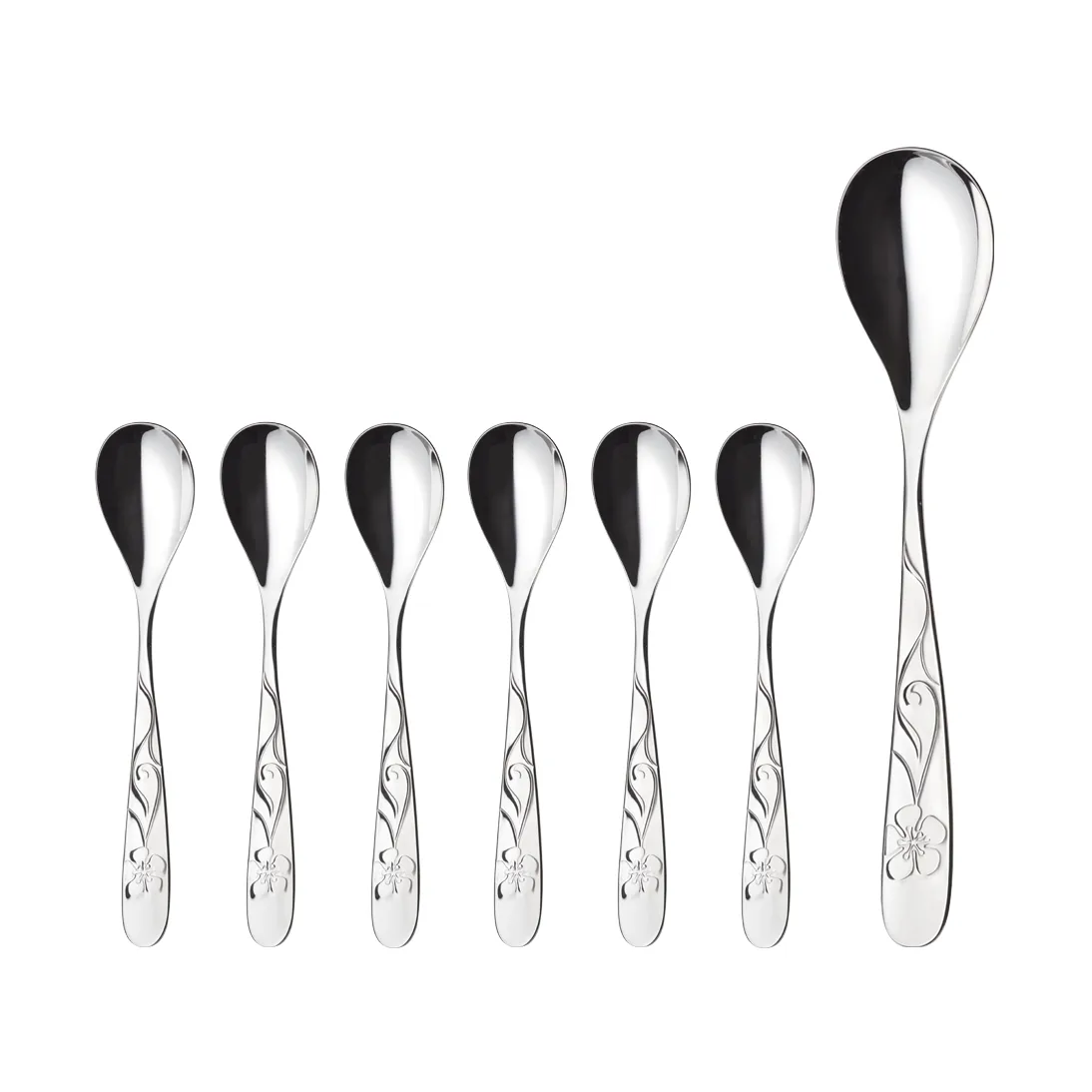 Set de dessert Sanna, 7 pièces Hardanger Bestikk