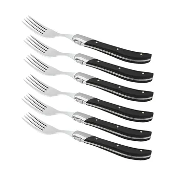 Couteaux à steak Laguiole By Hâws, lot de 6 - Black Wood - Hâws