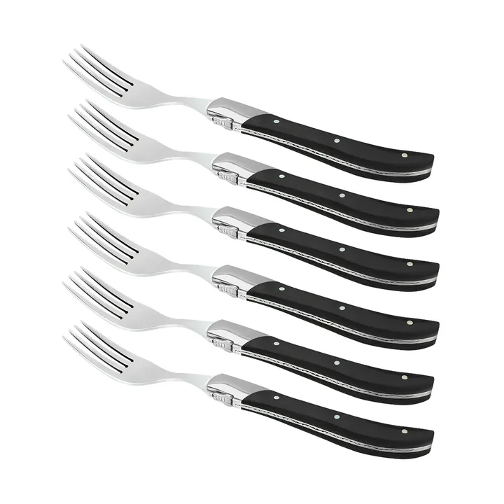 Couteaux à steak Laguiole By Hâws, lot de 6 - Black Wood - Hâws