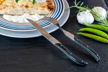 Couteaux à steak Laguiole By Hâws, lot de 6 - Black Wood - Hâws