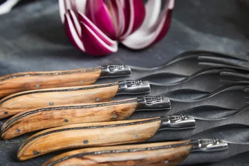 Couteaux à steak Laguiole By Hâws, lot de 6 - Olive - Hâws