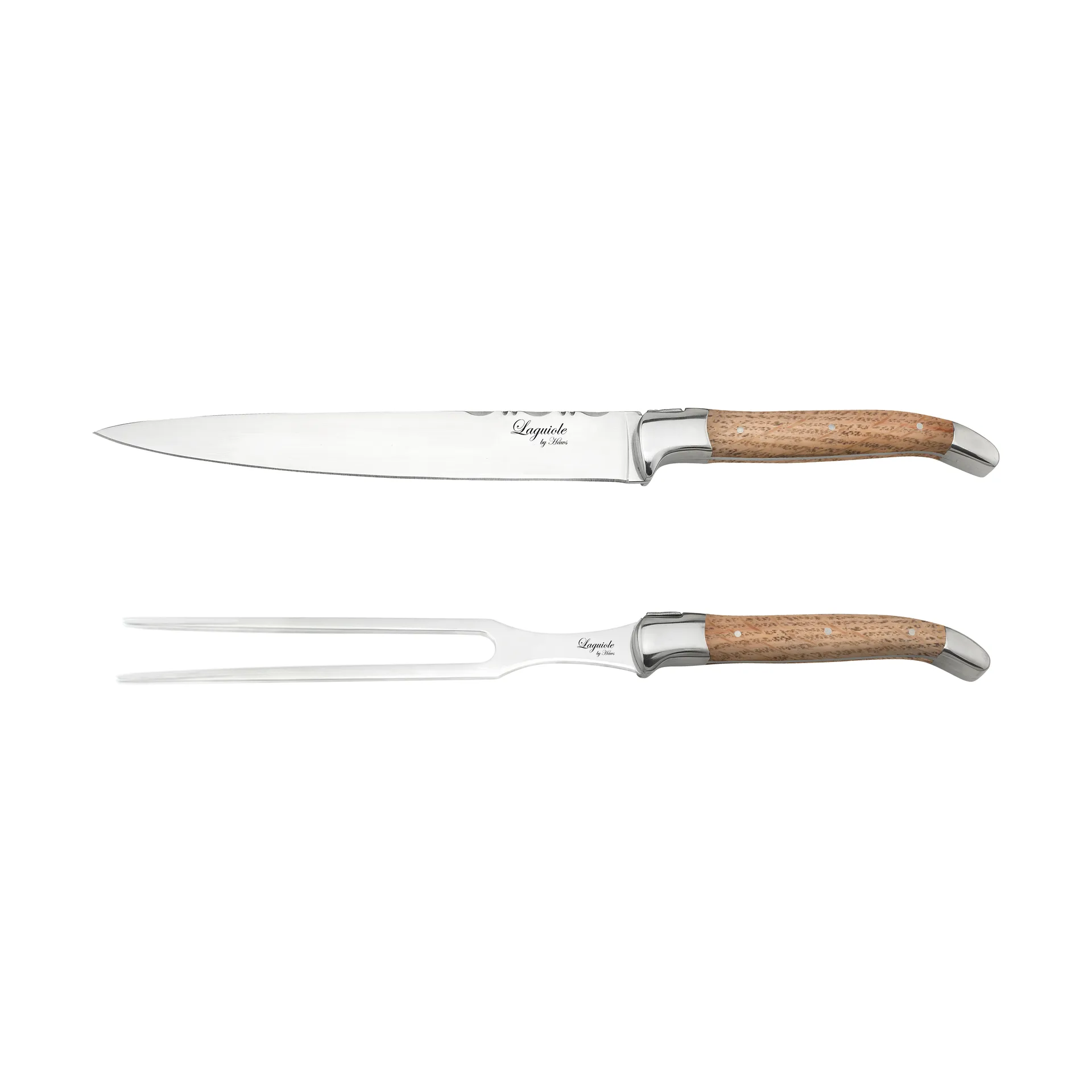 Ensemble à découper Laguiole By Hâws 2 pièces, Oak Hâws