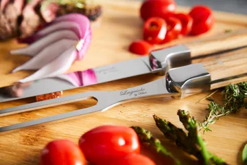 Ensemble à découper Laguiole By Hâws 2 pièces - Olive - Hâws