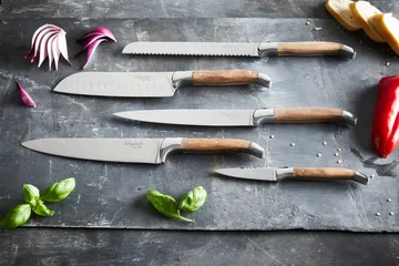 Ensemble de couteaux de chef Laguiole By Hâws 5 pièces - Olive - Hâws