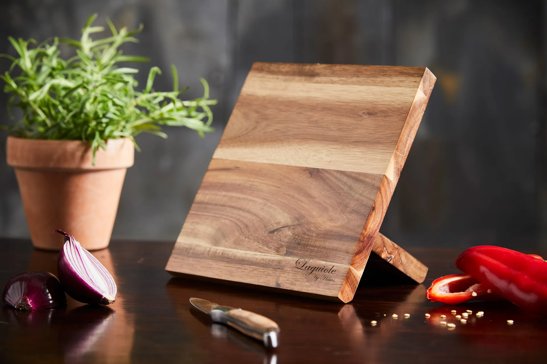 Ensemble de couteaux de chef Laguiole By Hâws 5 pièces, Olive Hâws