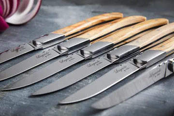 Fourchettes à steak Laguiole By Hâws, lot de 6 - Olive - Hâws