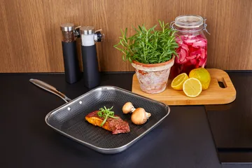 Grill Hâws Santo à revêtement hybride 28 cm - Argent - Hâws