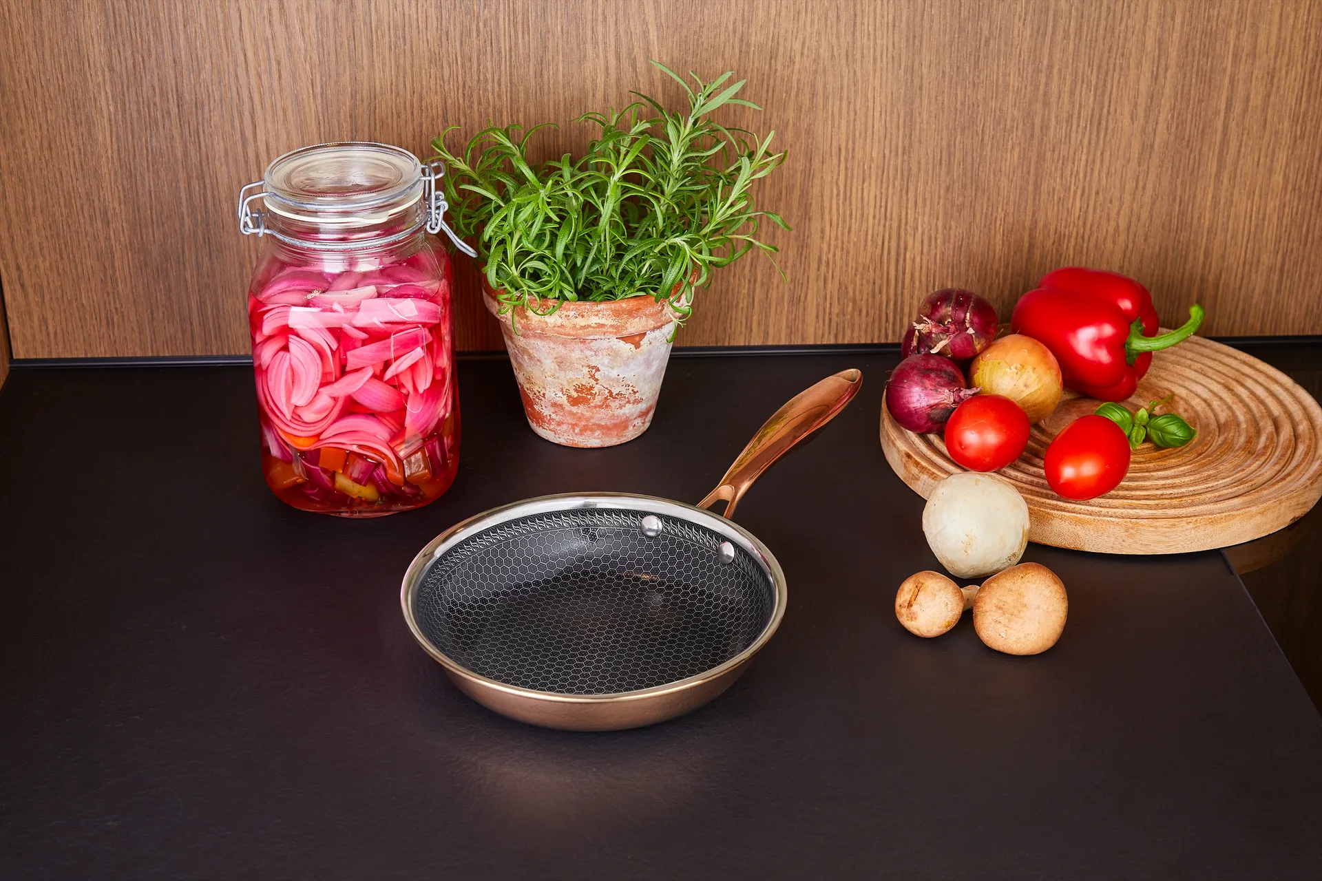 Poêle Hâws Santo à revêtement hybride rose gold, Ø20 cm Hâws