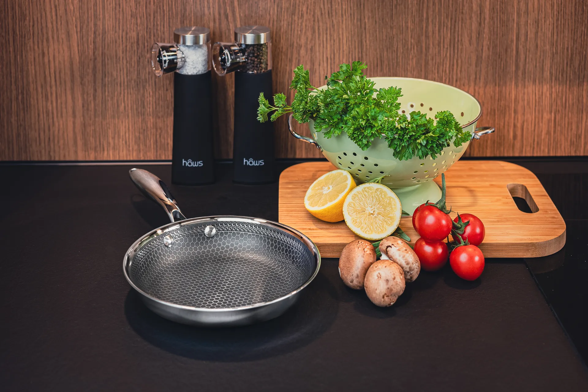 Poêle Hâws Santo hybrid coating 20 cm, Acier inoxydable Hâws