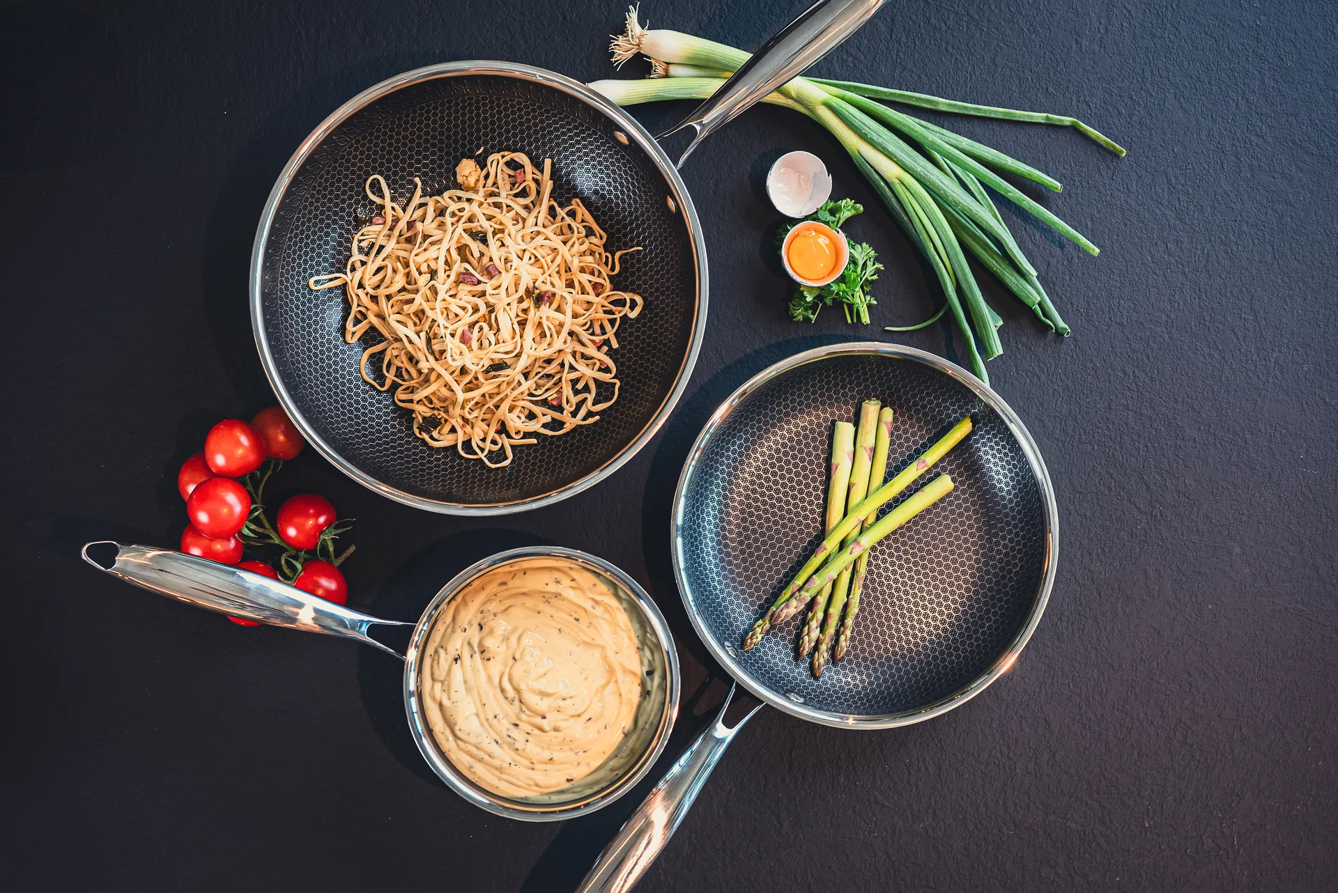 Poêle Hâws Santo hybrid coating 20 cm, Acier inoxydable Hâws