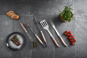Set barbecue Laguiole By Hâws 4 pièces - Oak - Hâws