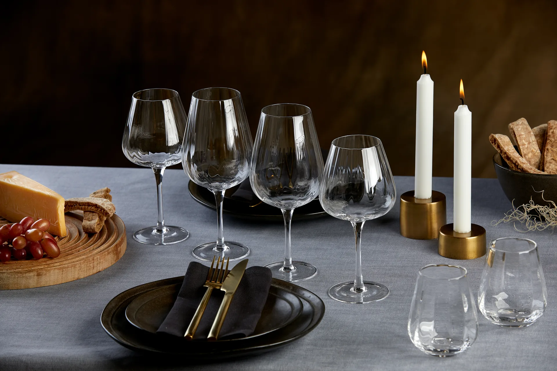 Verres à vin Laguiole By Hâws 600 ml, lot de 6, Waves Hâws
