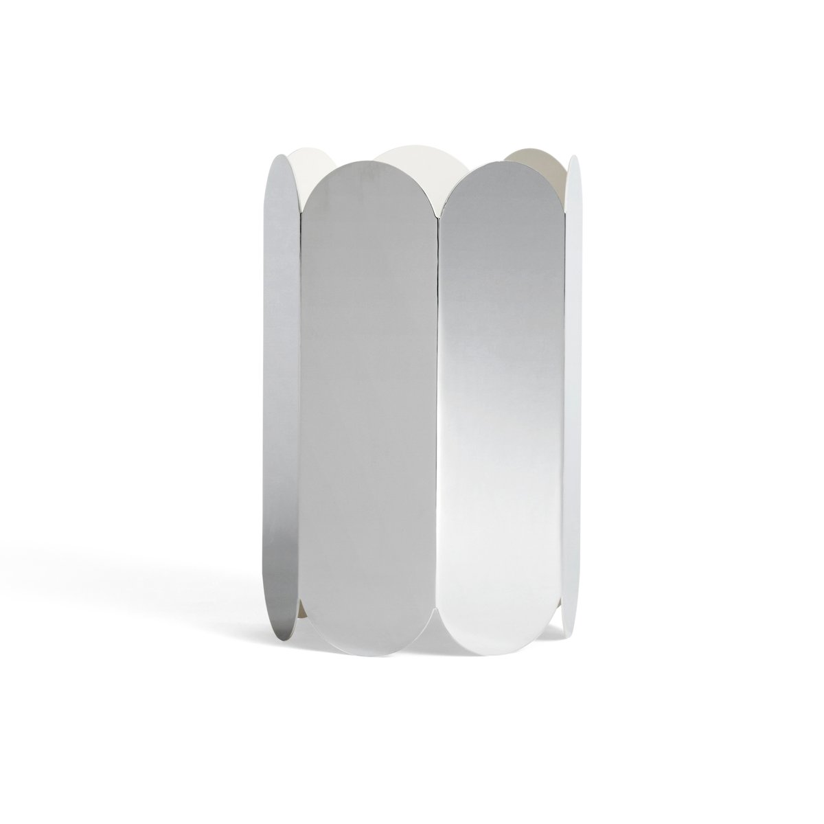 HAY Abat-jour Arcs Shade Mirror | Design Scandinave | Abat-jours | Argenté