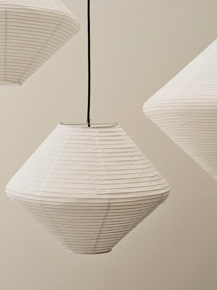 Abat-jour Paper Shade Diamond, Classic white, Ø50 cm HAY