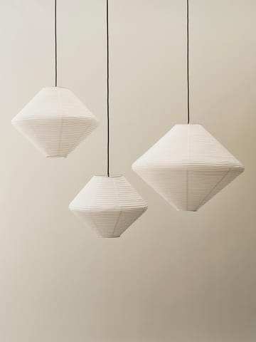 Abat-jour Paper Shade Diamond - Classic white, Ø60 cm - HAY