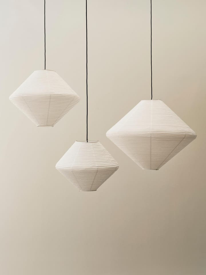 Abat-jour Paper Shade Diamond, Classic white, Ø60 cm HAY