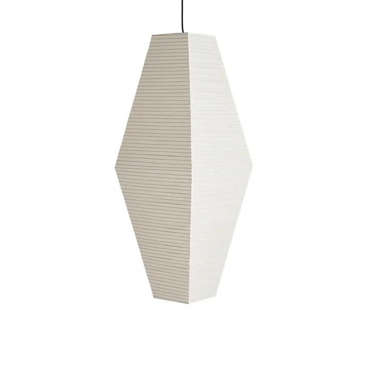 Abat-jour Paper Shade Prism - Classic white 40x110 cm - HAY