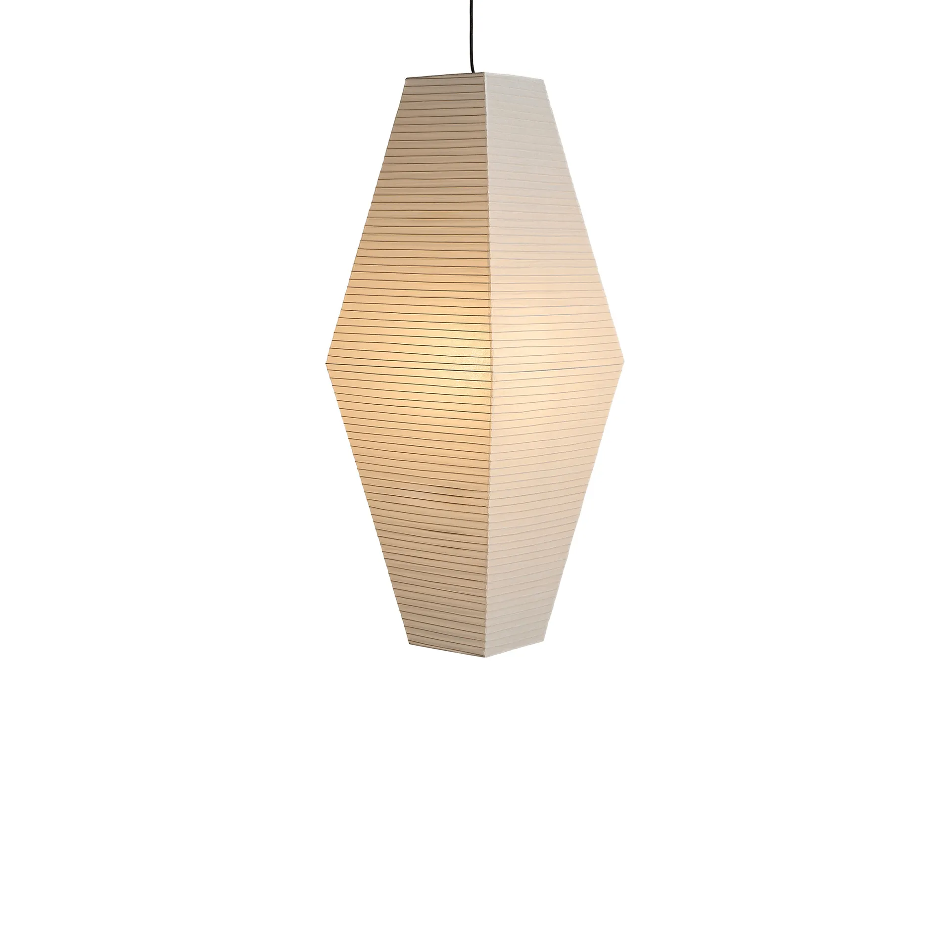 Abat-jour Paper Shade Prism, Classic white 40x110 cm HAY