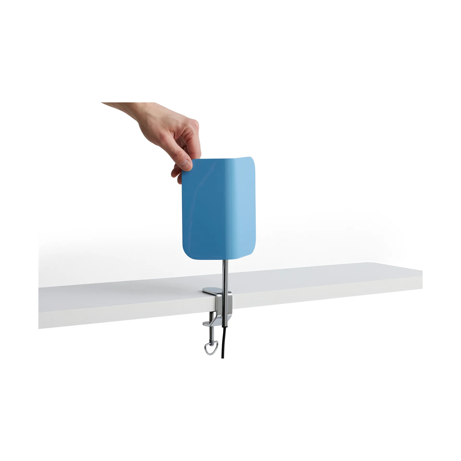 Apex Clip Lampe, Pastel blue HAY