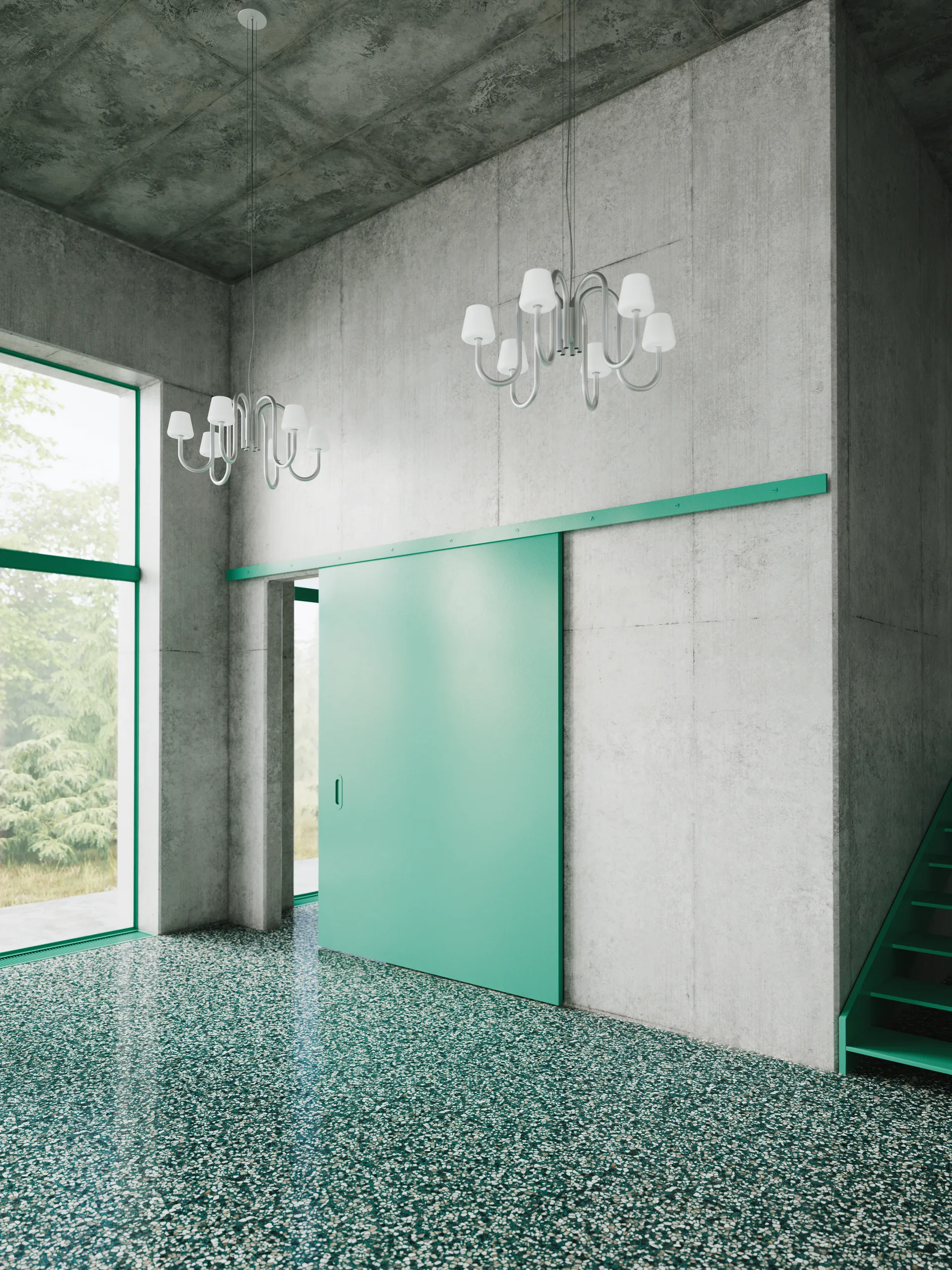 Apollo 745 lustre, White opal HAY