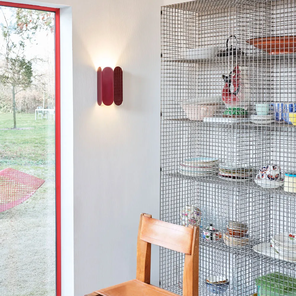 Applique Arcs Sconce, cobalt blue HAY