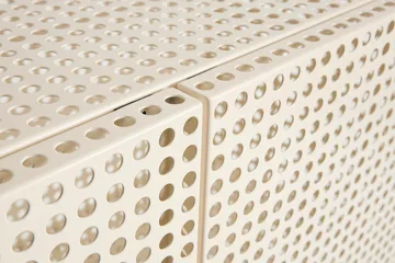 Armoire Perforated Cabinet large - Eggshell - HAY