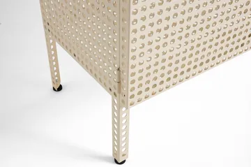 Armoire Perforated Cabinet large - Eggshell - HAY
