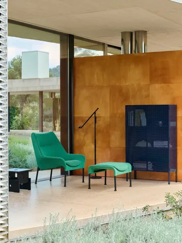 Armoire Perforated Cabinet large - Steel blue - HAY