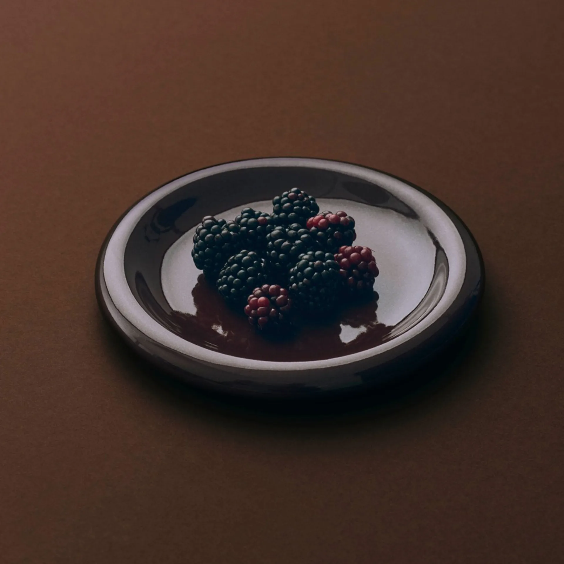 Assiette Barro, Burgundy, Ø18 cm, lot de 2 HAY