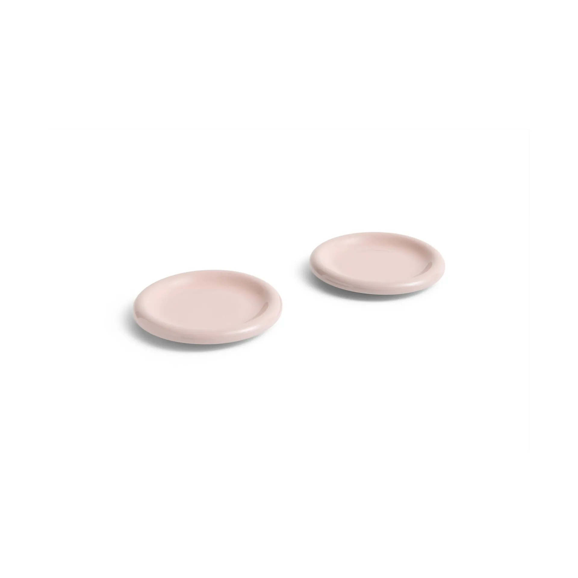 Assiette Barro, Pink, Ø18 cm lot de 2 HAY