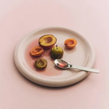 Assiette Barro - Pink, Ø24 cm lot de 2 - HAY