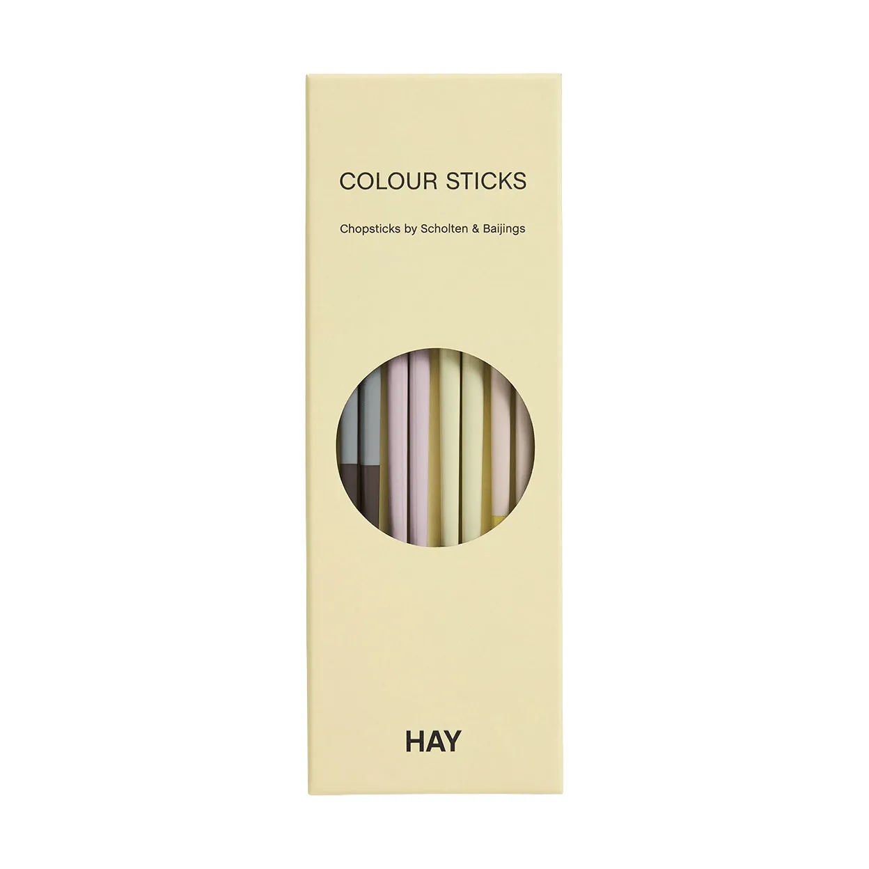Baguettes Colour lot de 4, Pastel HAY