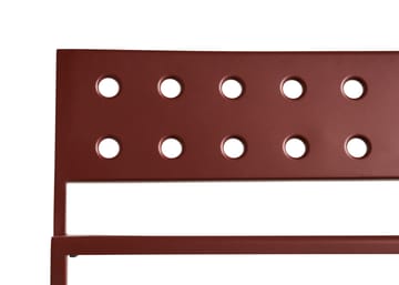 Banc Balcony Lounge 113,5x69 cm - Iron red - HAY