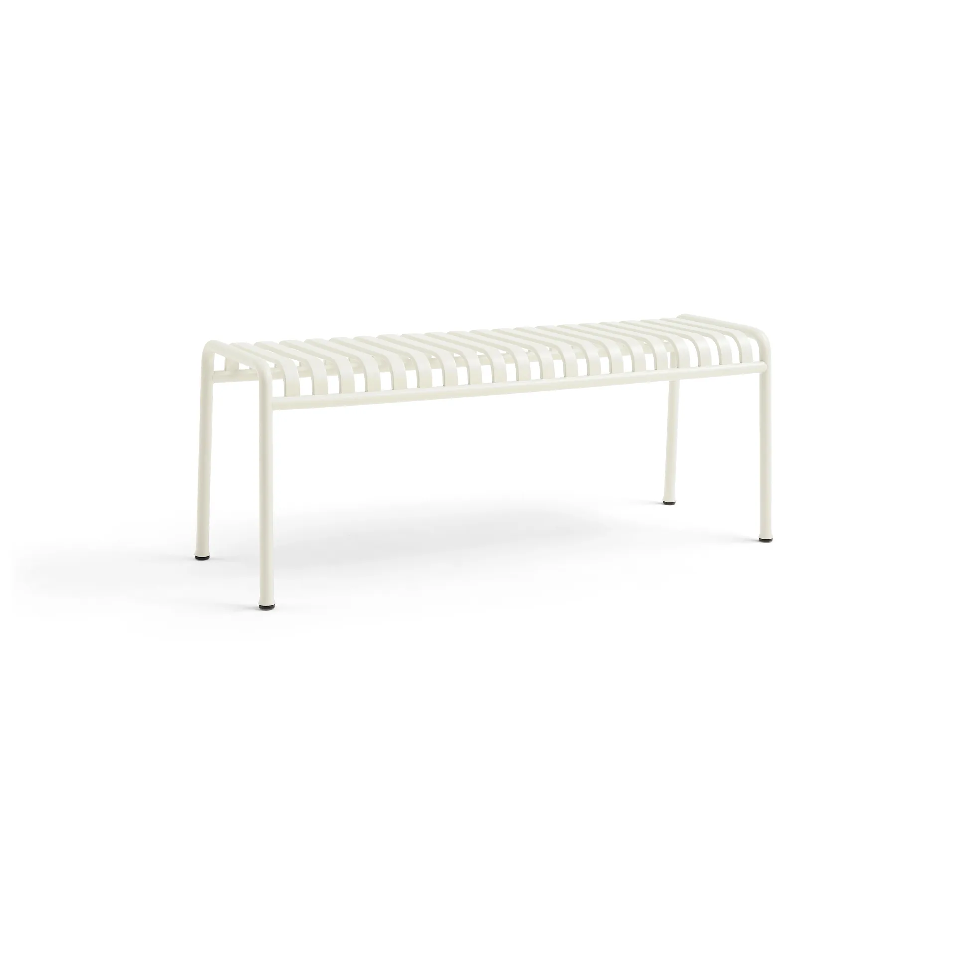 Banc Palissade 120x42 cm, Crème white HAY