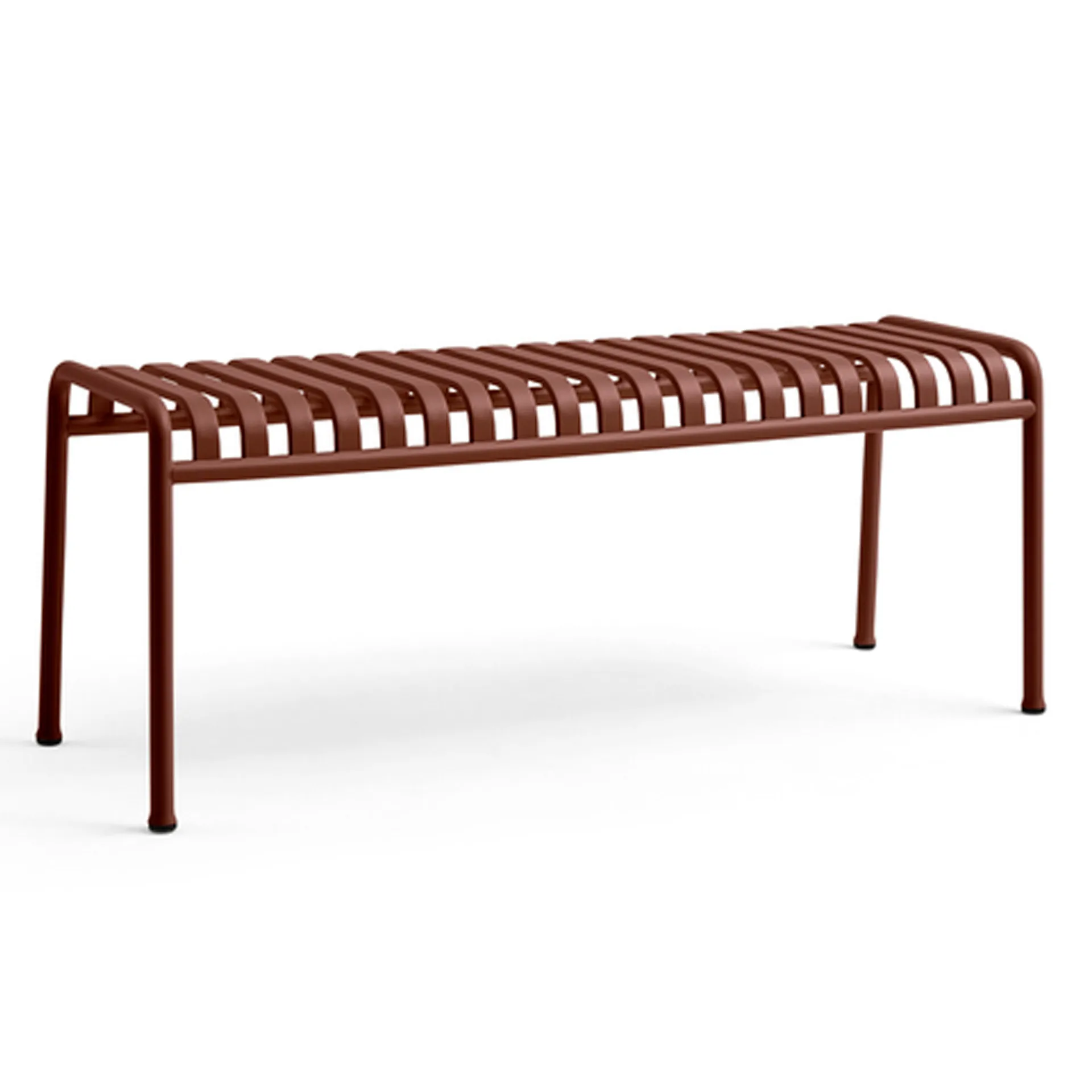 Banc Palissade 120x42 cm, Iron red HAY