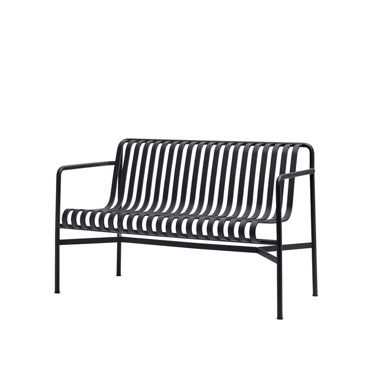 Banc Palissade Dining avec accoudoirs - anthracite - HAY