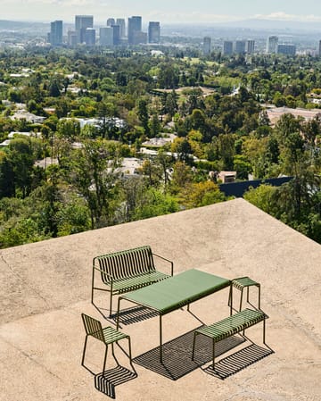 Banc Palissade Dining avec accoudoirs - olive - HAY