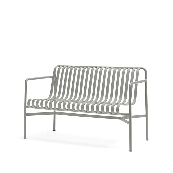 Banc Palissade Dining avec accoudoirs - sky grey - HAY