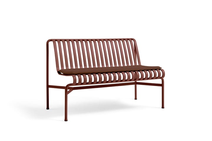 Banc Palissade Dining sans accoudoir - Iron red - HAY