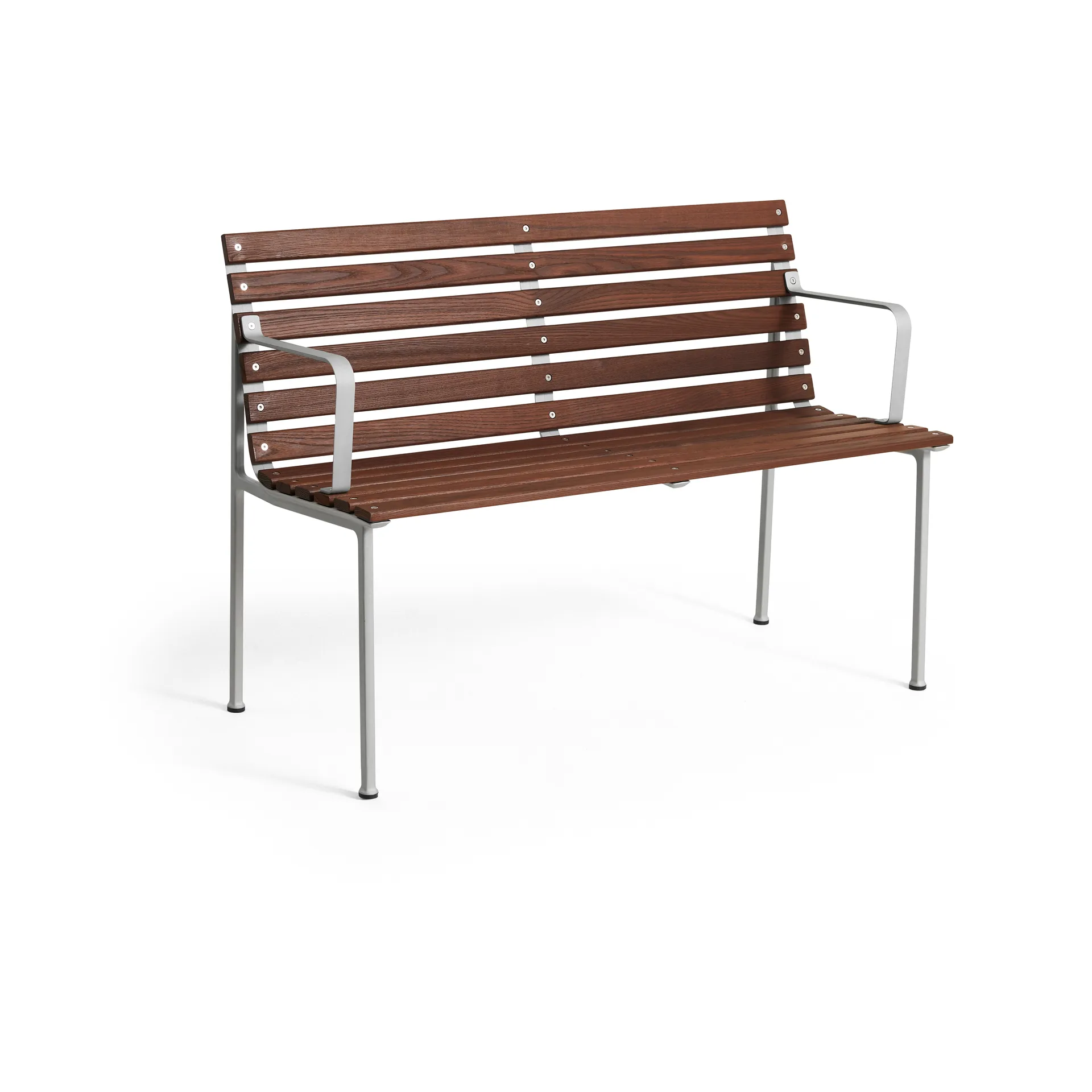 Banc Traverse Dining avec accoudoirs, Oiled ash HAY